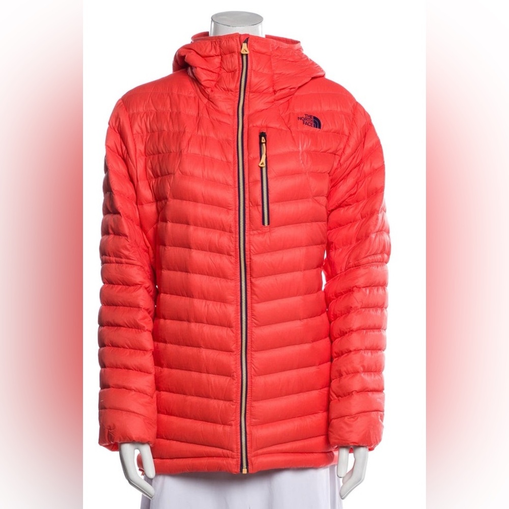 The North Face Orange Steep Series Down Jacket